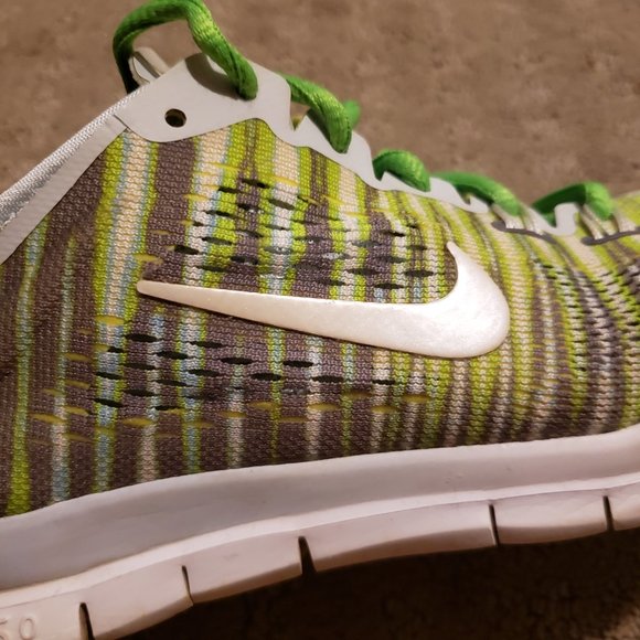 Nike Free 5.0 TR Fit 4 Training Shoes Women's 6.5 US Green Running 629832-401 - Picture 9 of 12